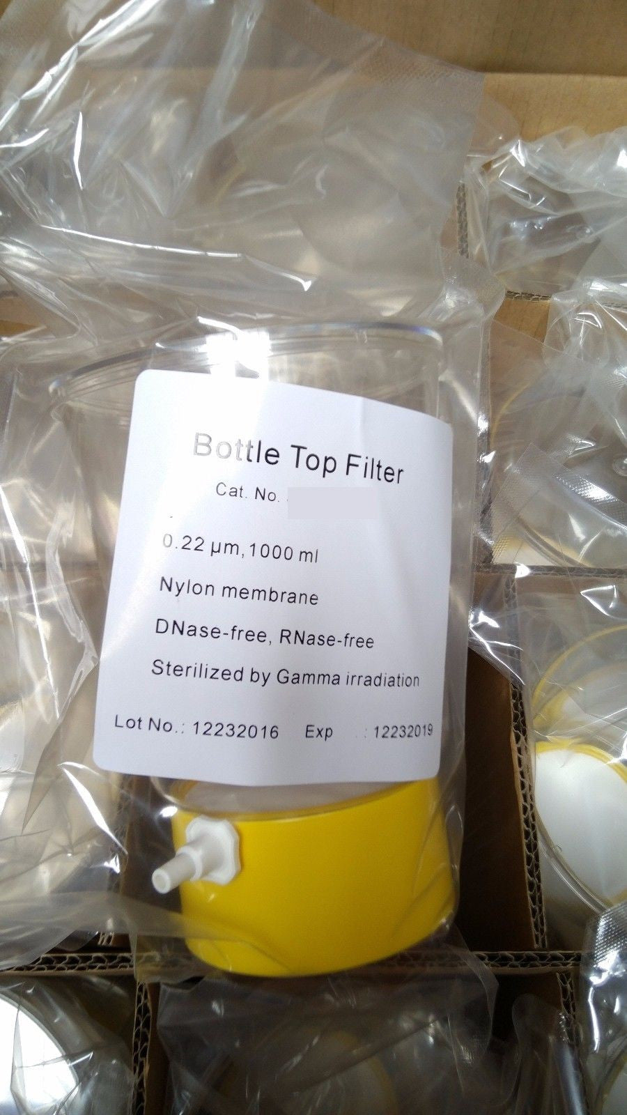 Sterile Top Filter Cup Bottle System Vacuum Driven Fast Flow 0.22 PES PVDF NYLON