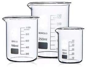 Borosilicate Glass Beakers Laboratory Glassware Beaker Sets Boro 3.3 Low Form