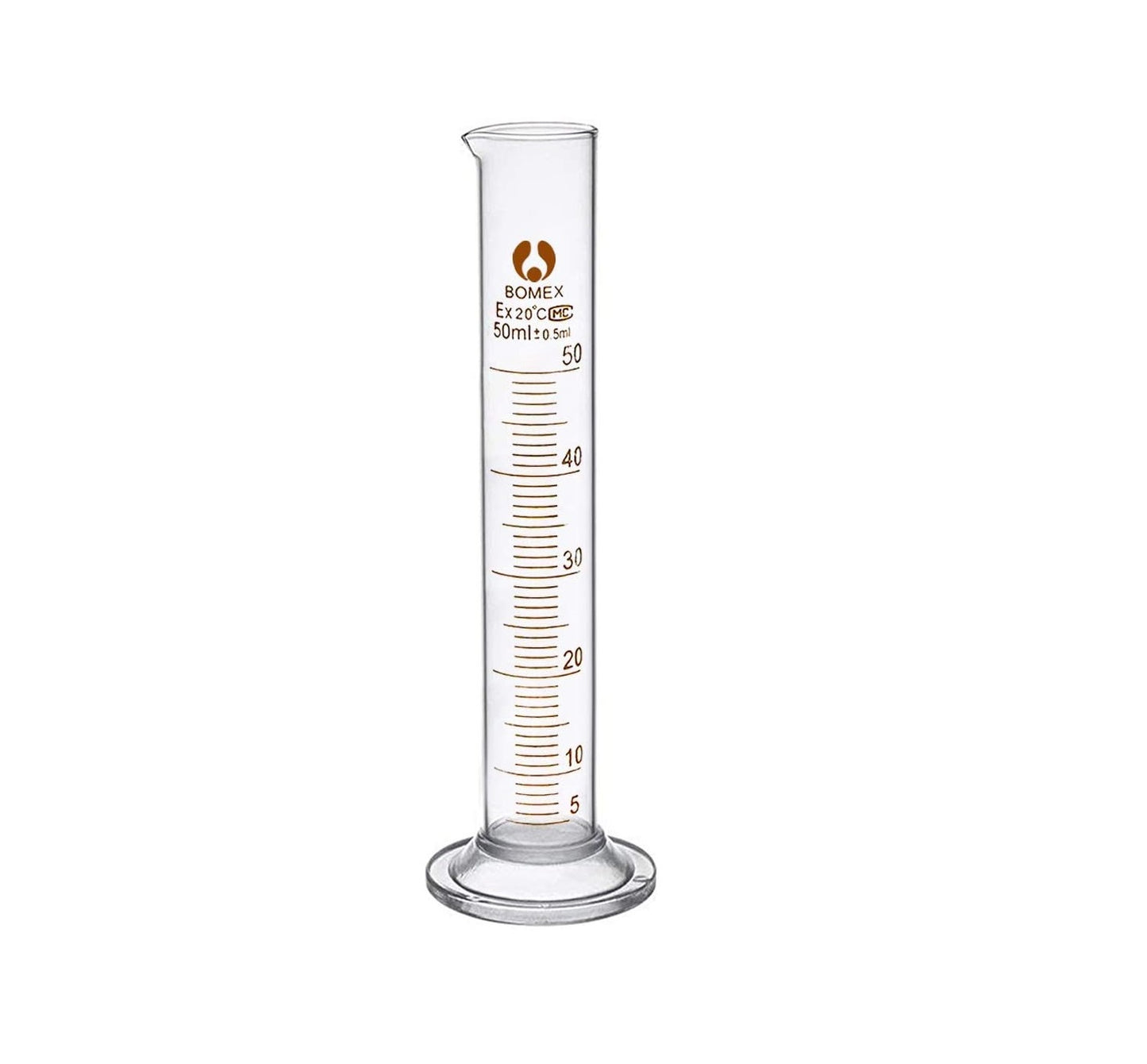 Glass Measuring Cylinder Sets Boro 3.3 Laboratory Glassware Borosilicate Fast PP