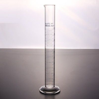 Glass Measuring Cylinder Sets Boro 3.3 Laboratory Glassware Borosilicate Fast PP