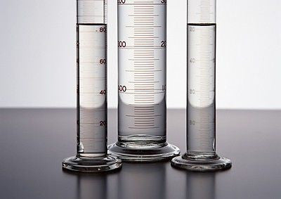 Glass Measuring Cylinder Sets Boro 3.3 Laboratory Glassware Borosilicate Fast PP