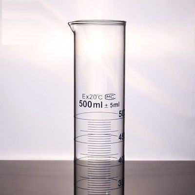 Glass Measuring Cylinder Sets Boro 3.3 Laboratory Glassware Borosilicate Fast PP