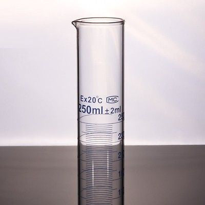 Glass Measuring Cylinder Sets Boro 3.3 Laboratory Glassware Borosilicate Fast PP