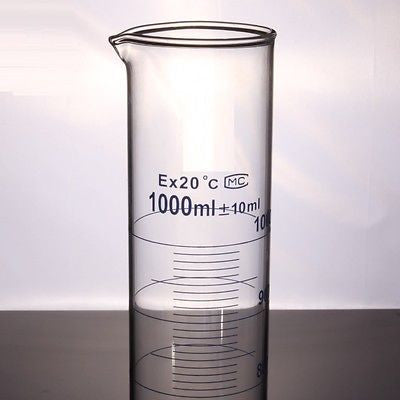 Glass Measuring Cylinder Sets Boro 3.3 Laboratory Glassware Borosilicate Fast PP