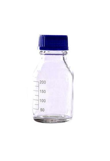 Reagent Bottle Sets Boro 3.3 Lab Glassware Borosilicate GL45 Blue Screw Cap