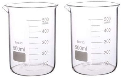 Borosilicate Glass Beakers Laboratory Glassware Beaker Sets Boro 3.3 Low Form