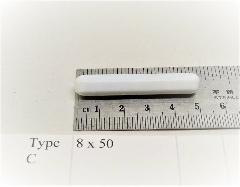 Magnetic Stirrer Bars PTFE Teflon Coated Stirrer Lab Type A B C + Cross Shape UK