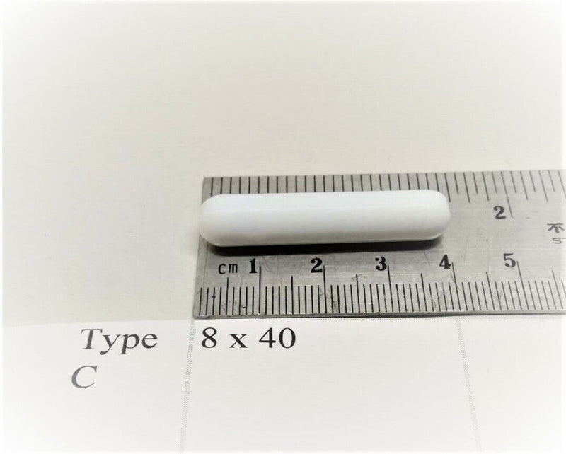 Magnetic Stirrer Bars PTFE Teflon Coated Stirrer Lab Type A B C + Cross Shape UK