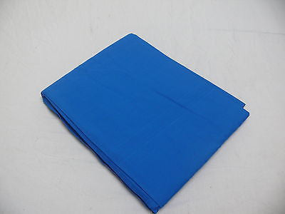 Backdrop Blue Chroma Key Cotton Muslin 2.5mx3m - Rocwing Photographic Equipment
